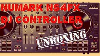 Unboxing DJ Controller Numark NS4FX