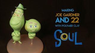 Making SOUL Characters With Polymer Clay  Joe Gardner and 22  Disney Pixar