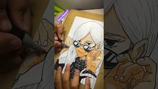 Dibujando hasta llegar a los 1000 seguidores #drawing #animeart #anime #dibujo #jujutsukaisen
