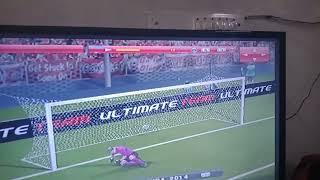 #PES2015 #PS2 #Makdad Indirect Free kick Hardest Difficulty international league all heavy clubs