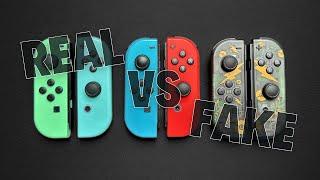 Nintendo Switch Joy-Con Controller Original vs Fake