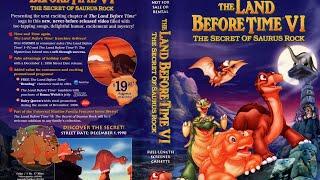 Opening & closing to The Land Before Time VI The Secret Of Saurus Rock screenerdemo vhs 1998