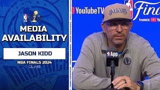 Jason Kidd Calls Jaylen Brown Bostons BEST Player  NBA Finals Media Availability