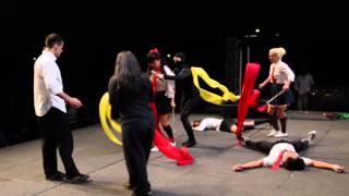 Kung Fu Ribbon Fight for Battle Royale Show - Pei vs Philip Sahagun