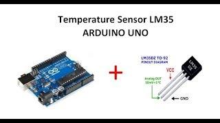 LM35 Temperature Sensor with Arduino Uno