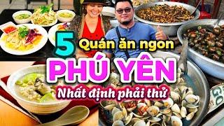 572. Phú Yên - Top 5 quán ăn ngon không thể bỏ qua tại Tuy Hoà cháo hào Lê Lợi cơm gà ốc đồng giá