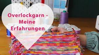 Welches Overlockgarn kaufen - Ackermann Gütermann Madeira Bauschgarn Multicolor Overlock Nähgarn