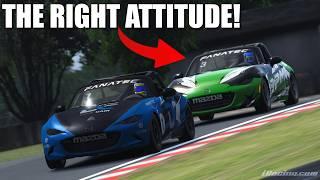 We can ALL LEARN from guys like these  iRacing Global Mazda at Oulton Park