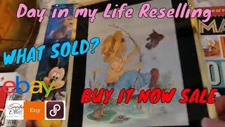 Double The Deals 2 Live Sales In 1 Day Buy It Now Sale  What Sold Vlog  Full-Time Reseller