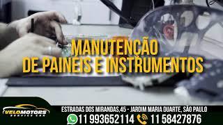 Velomotors Velocimetro manutenção conserto painel carro e moto