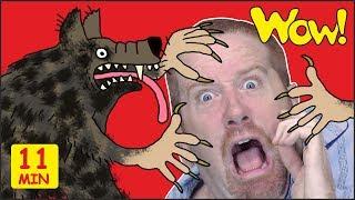 Haunted House for Kids + MORE Halloween Stories for Children from Steve and Maggie  Wow English TV