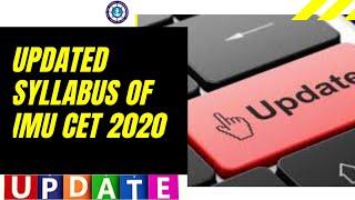 Updated IMU CET Syllabus 2020  IMU CET Preparation  Marinesthing