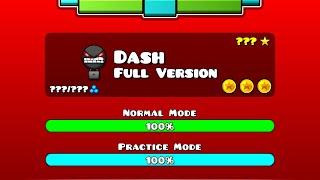 DASH FULL VERSION 100% All Coins by SwitchStepGDYT  Geometry Dash 2.2