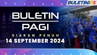 Gelanggang PRK DUN Mahkota Dibuka Secara Rasmi Hari Ini  Buletin Pagi 14 September 2024