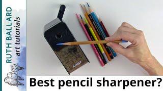 Afmat Artist Manual Pencil Sharpener - Demo and Review