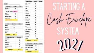 How To Start A Cash Envelope System  For Beginners  How to Cash Stuff  Entrepreneur   Budgeting