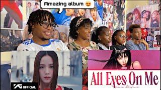 FIRST TIME EVER WATCHING JISOO - ‘꽃FLOWER’ MV + All Eyes On Me Lyrics