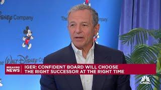 Disney CEO Bob Iger on succession Its really important to have a good transition process