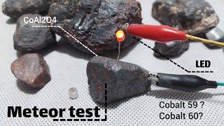 Test the meteorite like thisIron nickel and cobalt meteoritesYouTube engineer#meteorite