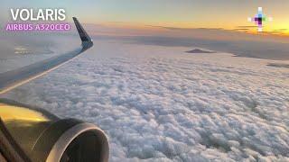 Despegue de Tijuana BC  Volaris A320-200  Takeoff from Tijuana 4K