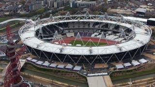 Londons Olympic Stadium Built In 2 Minutes