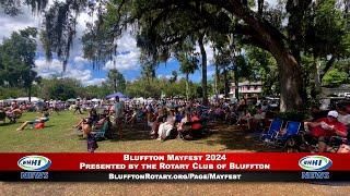WHHI NEWS  Bluffton Mayfest 2024  Rotary Club of Bluffton  On Location  WHHITV