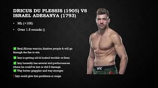 UFC 305 DuPlessis vs Adesanya  Breakdown