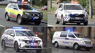 Multiple Ambulance and Police Vehicles Responding - Mini-Compilation #7 Queensland Australia
