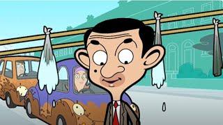 Mr Beans Car Wash   Mr Bean Animated Cartoons  Season 2  Full Episodes  Cartoons for Kids