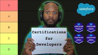 Salesforce Developer Certification Tier List 2024  Best Certs to get a Job