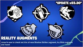 *UPDATE* NEW REALITY AUGMENTS PERKS - Rift-Jector Seat is BROKEN? Fortnite Chapter 4