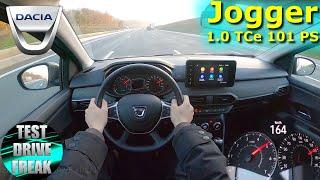 2022 Dacia Jogger TCe 100 ECO-G 101 PS TOP SPEED AUTOBAHN DRIVE POV