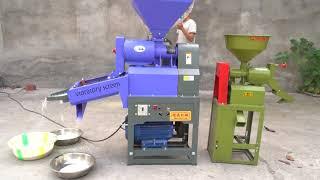 600Kghour Commercial Rice Milling Machine for paddy friendly for rice farmersModel 6N70 Max