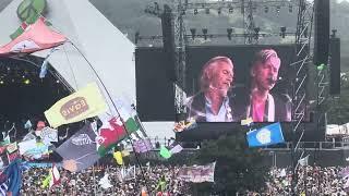 Blondie The Tide Is High Live 4k Glastonbury Festival 25.06.2023