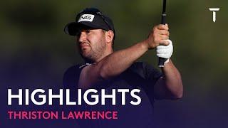 Thriston Lawrence Round 3 Highlights  2022 Omega European Masters
