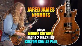 Jared James Nichols and Our Custom Koa Les Paul