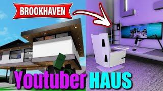  YOUTUBER-HAUS  in BROOKHAVEN  UPDATE Roblox