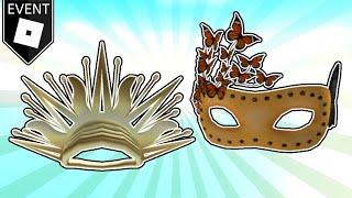EVENT HOW TO GET THE CIRQUE SUN INSPIRED CROWN & MONARCH MASK IN CIRQUE DU SOLEIL TYCOON  ROBLOX