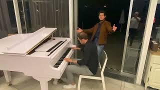 Two Pianists playing Richard Claydermans BALLADE POUR ADELINE in Jūrmala Latvia