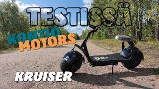 Kontio Motors Kruiser 60V 20Ah - Testissä