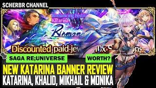 New Katarina Banner Katarina Khalid Mikhail & Monika Review - Romancing SaGa reUniverSe