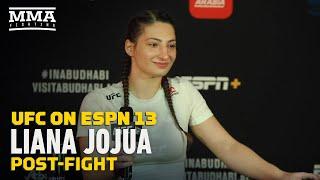 Liana Jojua I Didnt Want To Break Diana Belbitas Arm But She Wasnt Giving Up - MMA Fighting