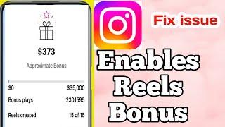 Fix Instagram Reels Bonus Option Not Showing - Enable Bonus on Instagram