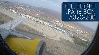 Vueling Full Flight  Las Palmas Gran Canaria to Barcelona