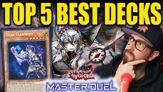 TOP 5 BEST DECKS IN MASTER DUEL 2024