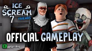 ICE SCREAM 7 Full GAMEPLAY  PLAY as LIS MIKE & CHARLIE  EVIL NUN in the FACTORY  CHALLENGE