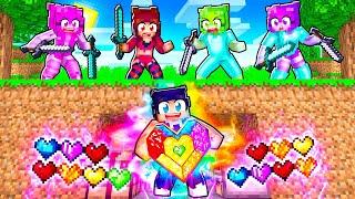 INFINITY HEARTS SPEEDRUNNER vs HUNTERS In Minecraft