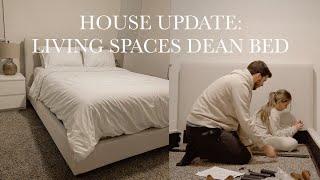 HOUSE UPDATE  living spaces dean sand queen bed