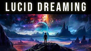 Realize You Are In A Dream & Gain Control Over It  Lucid Dreaming Binaural Beats Black Screen Music