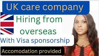 massive  recruitment for healthcare  assistantsnurses  with visa  sponsorship from overseasapply.